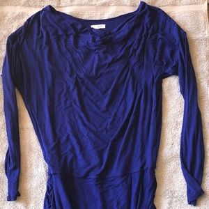 Cobalt Blue Athleta Long Sleeve Dress